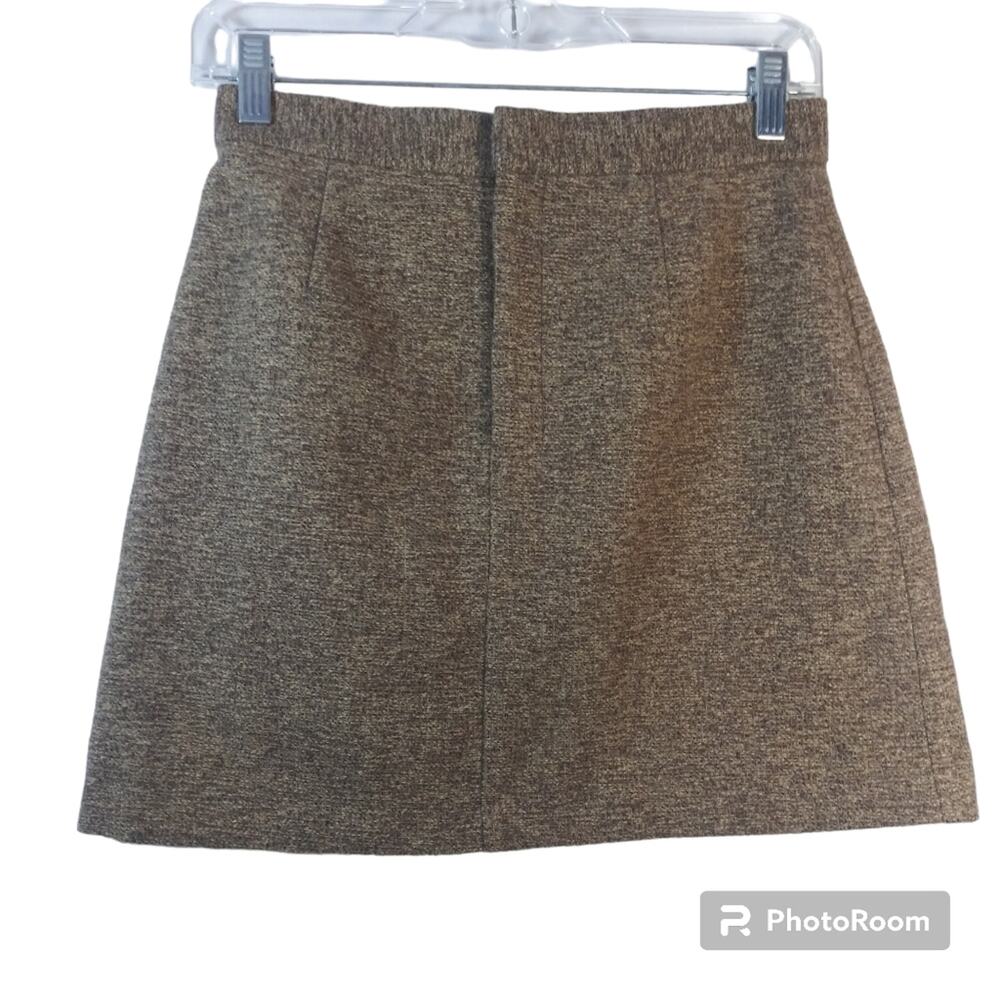 Snidel Beige Tan Tweed Mini Office Chic Size 0